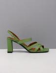 di Lauro  sandalen dames groen  2315631 GREEN Leer 39