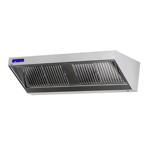 GGM Gastro | Wandafzuigkap 2,8 m - met motor, regelaar, |, Witgoed en Apparatuur, Afzuigkappen, Inbouw, 800 m³ per uur of meer