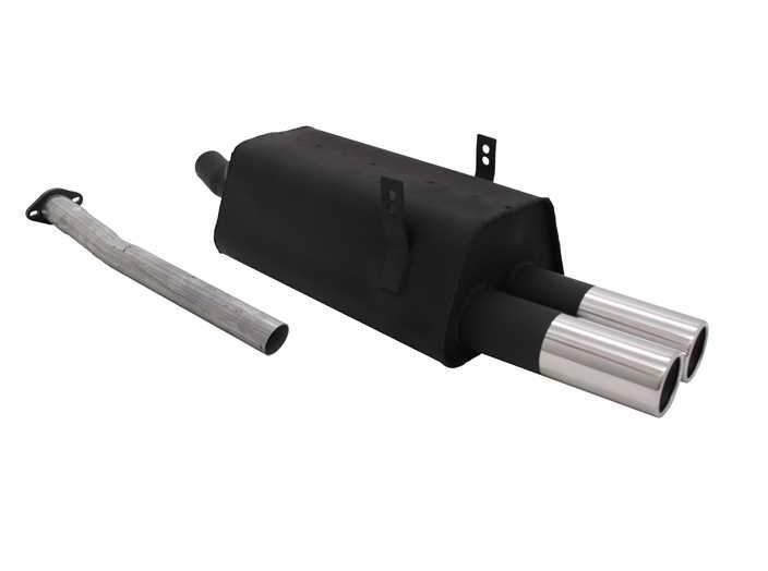 Uitlaat Bmw 3-Serie E36 Sedan/CC/Tou 2x76mm M, Auto-onderdelen, Uitlaatsystemen, Nieuw, Verzenden