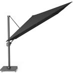 Challenger T1 zweefparasol 300x300 cm zwart met 90KG voet, Ophalen of Verzenden, Nieuw