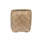 Plantenbak Zayn - Bamboe Ø55 x (H)60 cm - Ø55 x (H)60 cm, Tuin en Terras, Planten | Tuinplanten, Ophalen of Verzenden