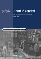 Recht in context / Boom Juridische studieboeken, Boeken, Verzenden, Gelezen, A.M.P. Gaakeer
