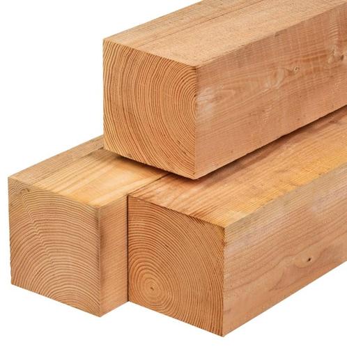 Douglas paal 20x20cm fijn gezaagd, Doe-het-zelf en Verbouw, Hout en Planken, Nieuw, Ophalen of Verzenden