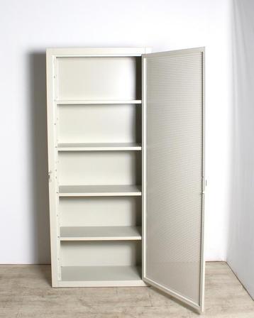 Lensvelt Boring Cabinet, 189x80x33,5 cm, Boring Grey RAL7044 beschikbaar voor biedingen