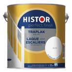 Histor Perfect Finish Traplak Zijdeglans (anti-slip) Wit, Doe-het-zelf en Verbouw, Verf, Beits en Lak, Verzenden, Wit, Nieuw, Lak