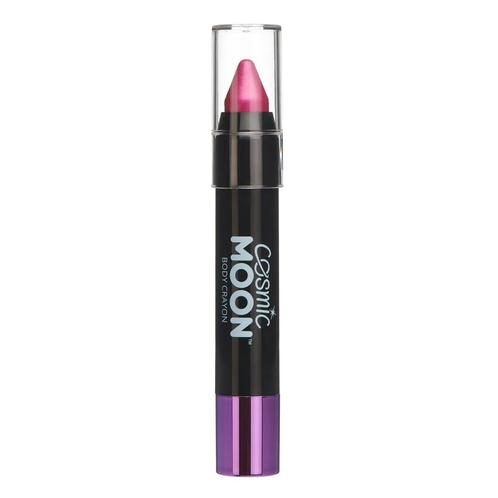 Cosmic Moon Metallic Body Crayons Pink 3.2g, Hobby en Vrije tijd, Feestartikelen, Nieuw, Verzenden