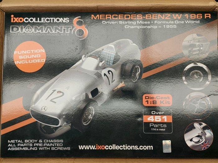 ixoCOLLECTIONS 1:8 - Modelbouwdoos - Mercedes-Benz W 196 R, Hobby en Vrije tijd, Modelauto's | 1:5 tot 1:12