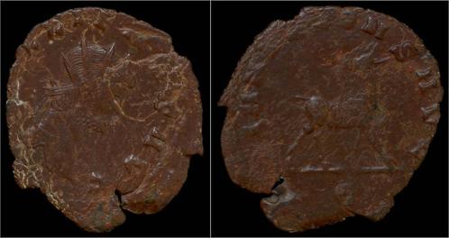 253-268ad Roman Gallienus billon antoninianus doe standin..., Postzegels en Munten, Munten | Europa | Niet-Euromunten, Verzenden