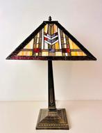 Tafellamp - Grote Tiffany stijl “Art Nouveau” lamp -