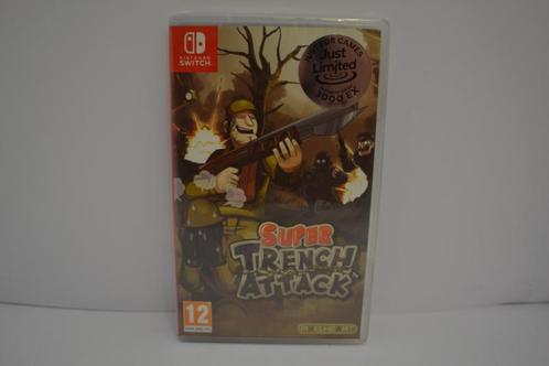 Super Trench Attack - SEALED (SWITCH EUR), Spelcomputers en Games, Games | Nintendo Switch, Zo goed als nieuw, Verzenden