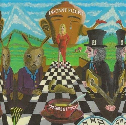 LP gebruikt - Instant Flight - Colours &amp; Lights, Cd's en Dvd's, Vinyl | Rock, Zo goed als nieuw, Verzenden