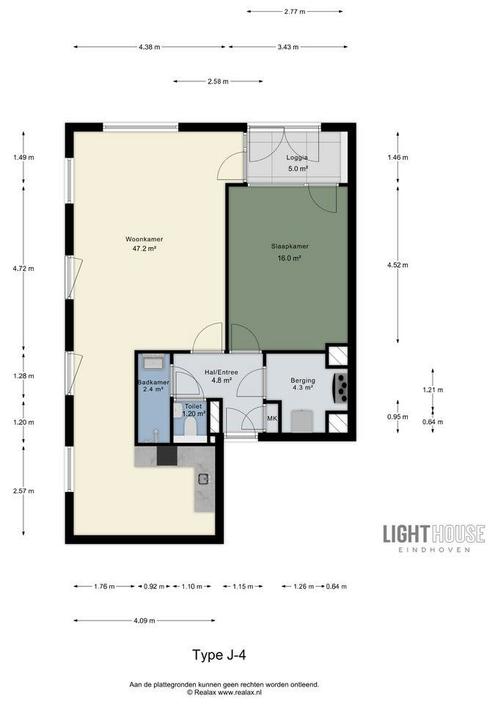 Te huur: Appartement Machinekamerplein in Eindhoven, Huizen en Kamers, Huizen te huur, Noord-Brabant, (Studenten)kamer