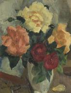 Piet van Wijngaerdt (1873-1964) - Rozen, Antiek en Kunst, Kunst | Schilderijen | Klassiek