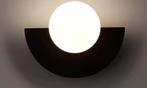 Nordic LED Wandlamp – Smeedijzer met Matte Kunststof Bal, Verzenden, Nieuw