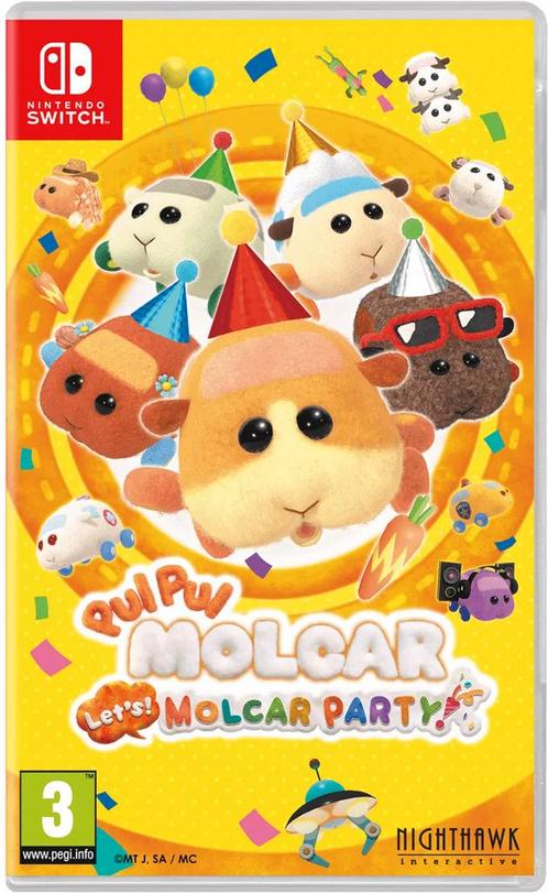 PUI PUI Molcar Lets! Molcar Party!-Standaard (NSW) NIEUW, Spelcomputers en Games, Games | Nintendo Switch, Nieuw, Ophalen of Verzenden