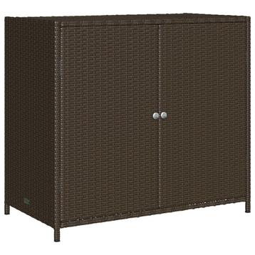 Tuinkast Poly Rattan - Tweedekansje - Ruimtebesparend! beschikbaar voor biedingen