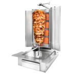GGM Gastro | Gas Gyros-/ Döner grill - 4 branders - max. 60, Verzenden