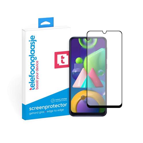 Screenprotector voor Samsung Galaxy M21 Edge to Edge, Telecommunicatie, Mobiele telefoons | Toebehoren en Onderdelen, Bescherming