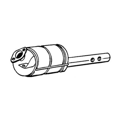 Roetfilter Renault Megane 2 1.9 2005 tot 2009 DPF Bm0/1 Cm0/, Auto-onderdelen, Uitlaatsystemen, Verzenden