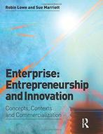 Enterprise, Entrepreneurship And Innovation 9780750669207, Verzenden, Gelezen, Sue Marriott