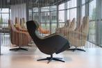 Gealux Basic 8045 design draai(relax)fauteuil stof/leer, Nieuw, 75 tot 100 cm, 75 tot 100 cm, Leer
