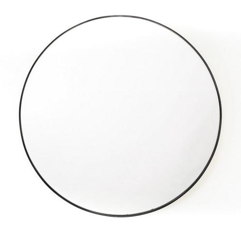 Spiegel - Ronde Wandspiegel - Metaal - Goud - Ø50cm, Huis en Inrichting, Woonaccessoires | Wanddecoraties, Nieuw, Verzenden