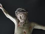 sculptuur, Pest Christus - 36 cm - Hout, Antiek en Kunst
