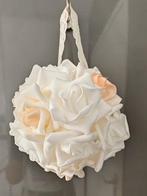 Bloemenbal Pomander RoseBall Wit Zalm 11 cm, Ophalen of Verzenden, Nieuw
