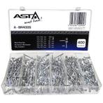 Popnagel Set - 400 Delig - Popnagels 3.2, 4.0, 4.8mm - Alumi, Ophalen of Verzenden, Nieuw