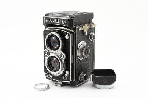 Rollei Rolleiflex 3.5 A 6x6 Tessar 75mm F/3.5 - Twin lens, Audio, Tv en Foto, Fotocamera's Analoog