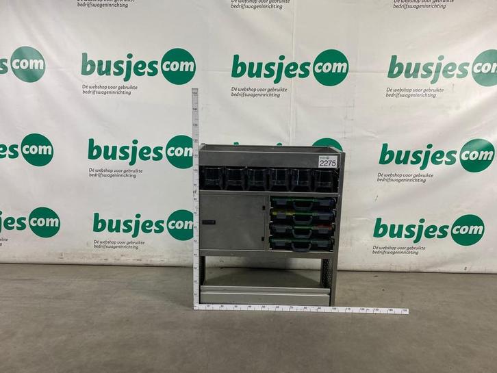 Aluca aluminium bedrijfswageninrichting gebruikt (nr 2275), Auto diversen, Overige Auto diversen, Ophalen of Verzenden