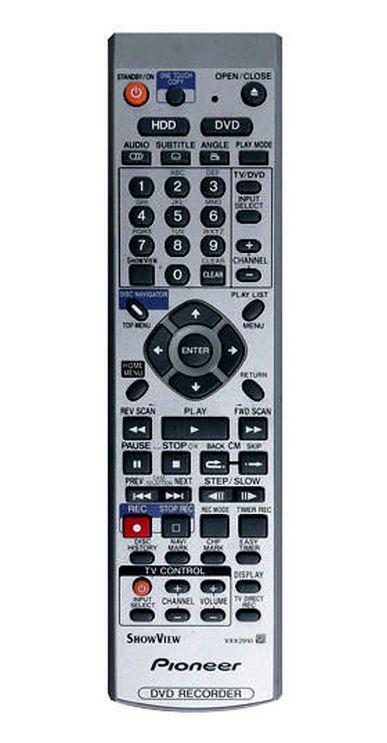 Afstandsbediening Pioneer vxx2910 dvr520h DVR-520H DVD-720H, Audio, Tv en Foto, Afstandsbedieningen, Origineel, Nieuw, Ophalen of Verzenden