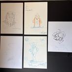 Laverdure / Marco Paulo / Leo / Pierrephi - 5 dessins, Boeken, Stripboeken, Nieuw