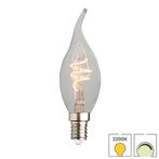 LED kaarslamp vlam E14 | 4.4 watt dimbaar | 2200K extra warm, Verzenden, Nieuw, E14 (klein), Overige typen