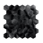 Zelfklevend Mozaïek Hexagon Gun Metal Black, Doe-het-zelf en Verbouw, Tegels, Nieuw