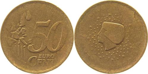 Nederland Fehlpraegung 50 Cent 1999 Nl auf 20 Cent Rohlin..., Postzegels en Munten, Munten | Europa | Niet-Euromunten, Verzenden