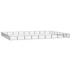 vidaXL Hondenkennel 32 panelen 100x50 cm gepoedercoat staal, Dieren en Toebehoren, Verzenden, Nieuw