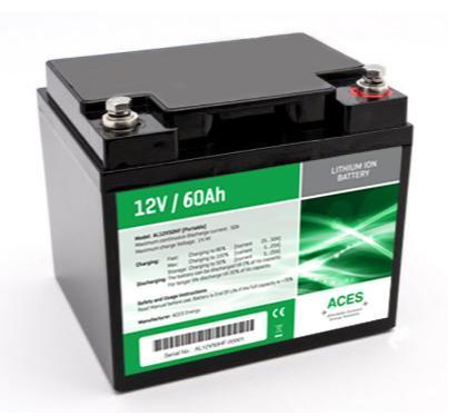 ACES Lithium HF Serie HFA accu AL12V60HFA-BT 12V 60Ah, Auto-onderdelen, Accu's en Toebehoren, Ophalen of Verzenden