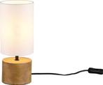 REALITY Woody tafellamp Bruin;Wit, Ophalen of Verzenden, Nieuw