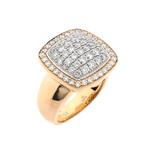 18 Krt. gouden ring gezet met diamant | Ca. 0,85 ct. | Ti..., Sieraden, Tassen en Uiterlijk, Ringen, Gebruikt, Overige kleuren