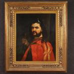 Scuola fiamminga (XIX) - Ritratto - XL format, Antiek en Kunst