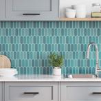 vidaXL Decoratieve Stickers 20 pcs Blauw 30 x 30 x 0,8 cm, Verzenden, Nieuw