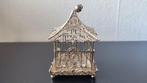 Vogelkooi-Eind 19e Eeuw-47 Gram - Miniatuur figuur - .835, Antiek en Kunst