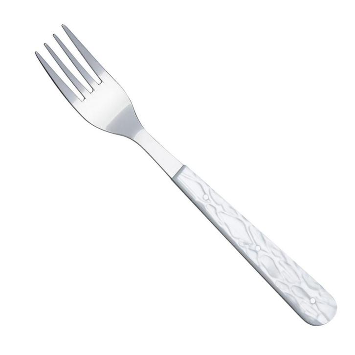 RÖR Solingen Luxe Vork 19cm met met Parelmoerkleurig Heft.., Huis en Inrichting, Keuken | Bestek, Nieuw, Ophalen of Verzenden