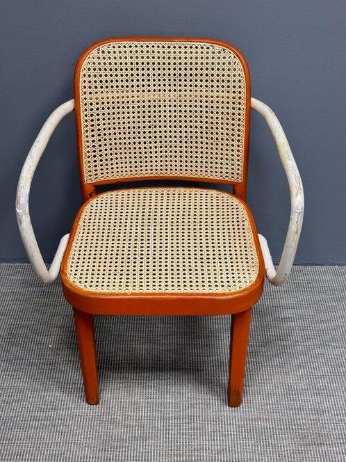 Thonet - J. Hoffmann - Stoel - hard hout - Armleunstoel Mod., Antiek en Kunst, Kunst | Designobjecten