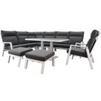 Pacific hoek dining loungeset 8 delig aluminium verstelbaar, Ophalen of Verzenden, Nieuw, Aluminium