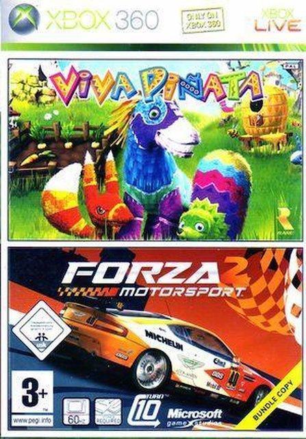 Viva Pinata & Forza Motorsport 2 (Xbox 360 Games) (Xbox 360), Spelcomputers en Games, Games | Xbox 360, Zo goed als nieuw, Ophalen of Verzenden