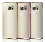 Galaxy S6 Soft TPU Hoesje Met Coating Goud / Zilver / Grijs, Ophalen of Verzenden, Nieuw