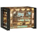 vidaXL Opbergbak 60 x 40 x 41 cm van massief gerecycled hout, Huis en Inrichting, Woonaccessoires | Kisten, Verzenden, Nieuw