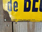 Reclamebord - Emaille